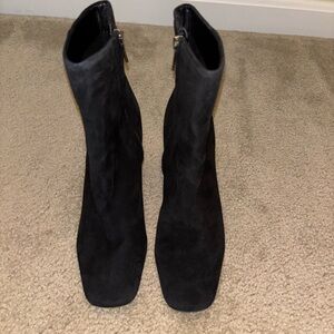 Sam Edelman Suede Elegant Black Women's Boots